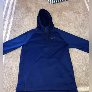 Blue Therma fit Drifit Nike Hoodie
